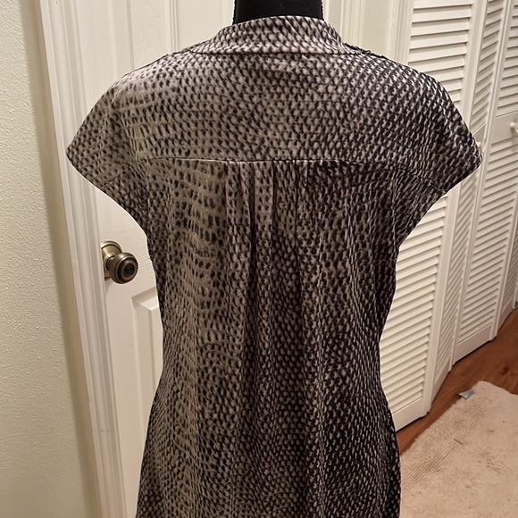 Kenneth Cole drape neck blouse - Picture 4 of 6